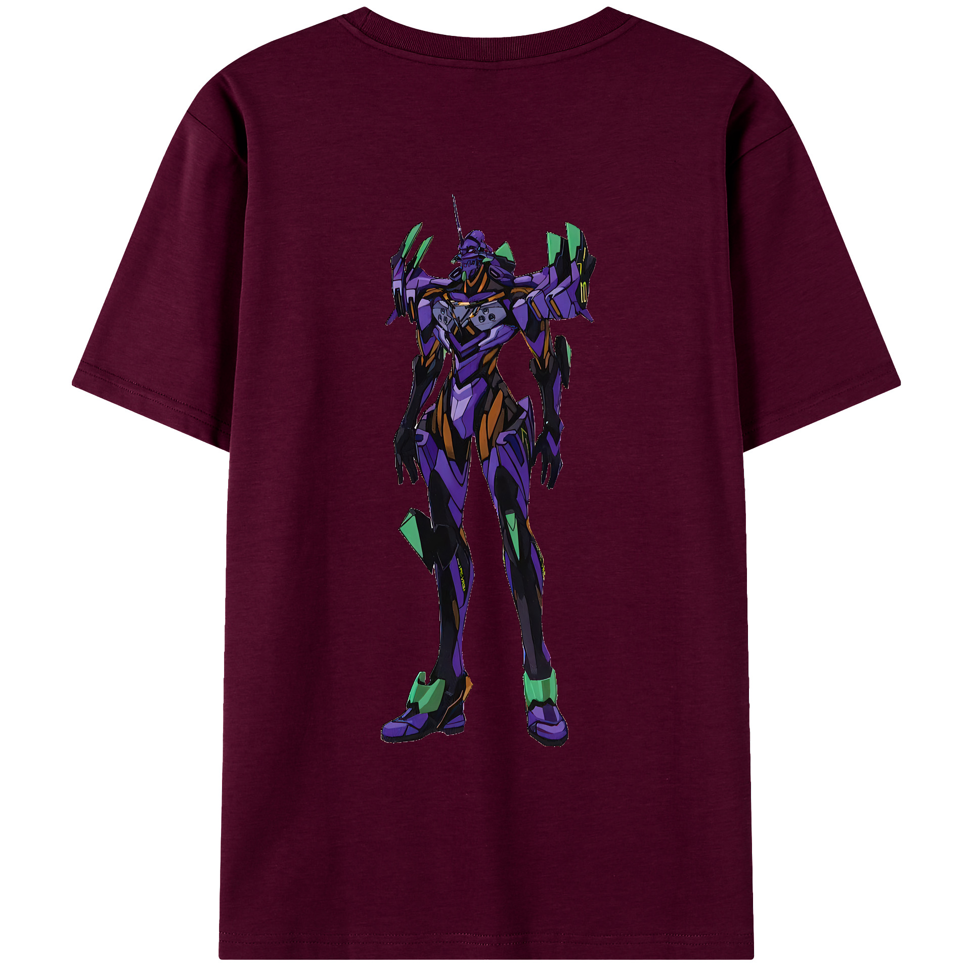 （画像用） EVA 新世紀エヴァンゲリオン レディース半袖Tシャツ(バックプリント)